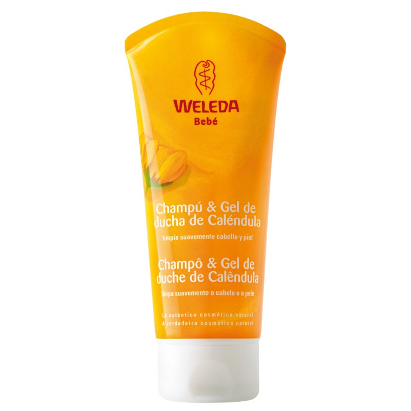 Champu gel BEBÉ y NIÑOS de CALÉNDULA 200 ml. Weleda - La Natural